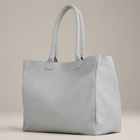 Oner Girlfriend Canvas Tote | Platinum Grey