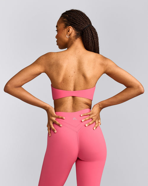UnifiedMove™ Micro Bandeau Bralette | Hot Girl Pink