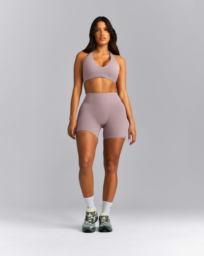 SoftMotion™ High Waisted Shorts 6" New Branding | Dusty Purple