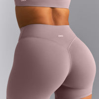 SoftMotion™ High Waisted Shorts 6" New Branding | Dusty Purple