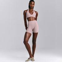 SoftMotion™ Minimal Halter Neck Bralette New Branding | Dusty Purple