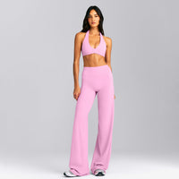 SoftMotion™ Minimal Halter Neck Bralette New Branding | Rose Pink