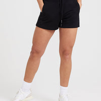 Classic Lounge Lightweight Shorts | Black