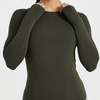 Mellow™ Soft Long Sleeve Top | Khaki