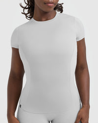 Mellow Soft Short Sleeve T-Shirt | Light Grey