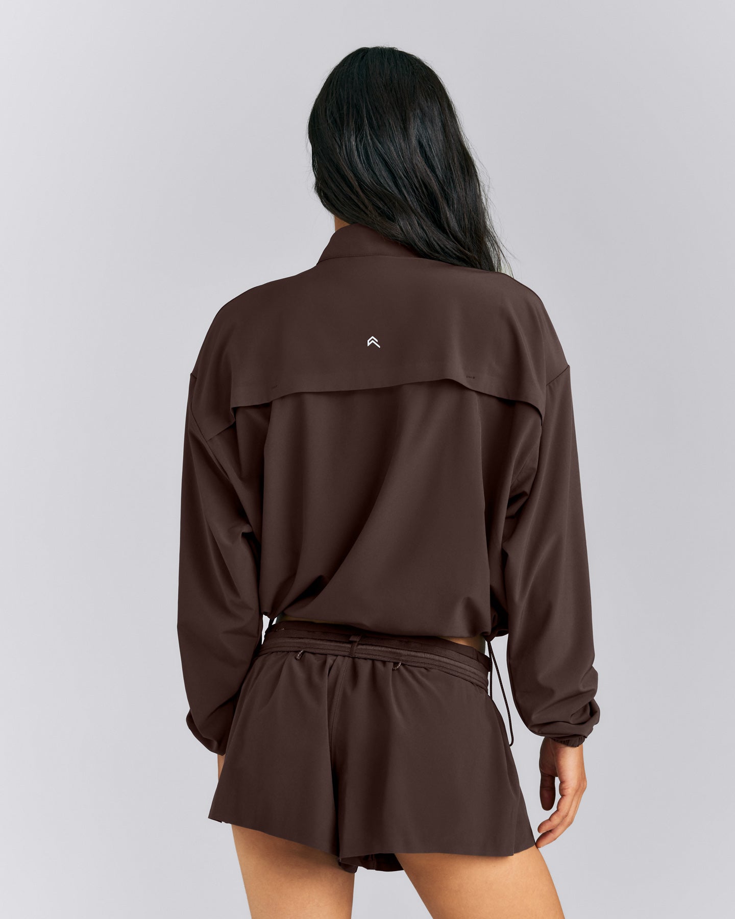 AirMove™ 1/2 Zip Jacket with Bonding | 70% Cocoa