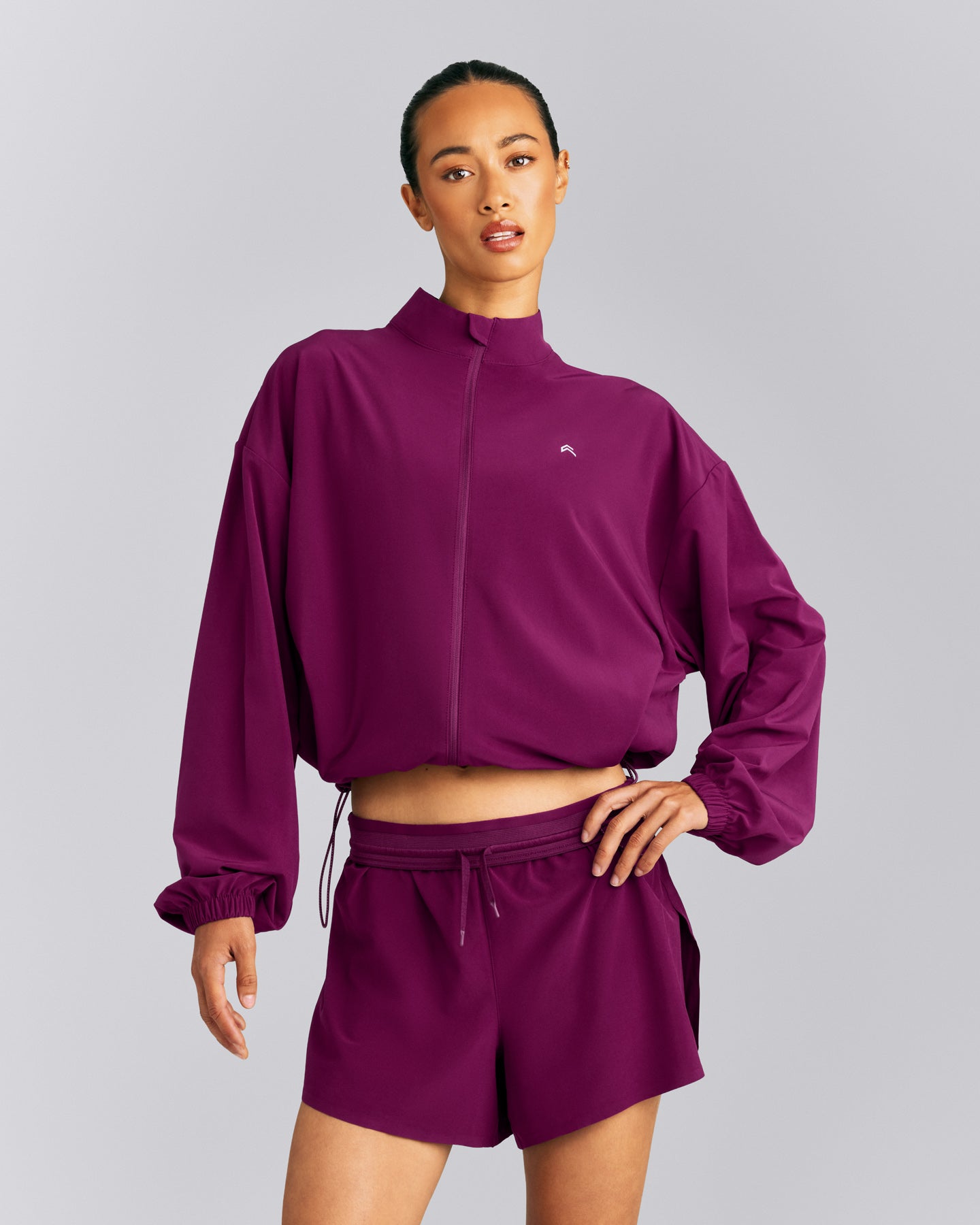 AirMove™ Jacket with Bonding | Ripe Fig