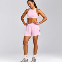 AirMove™ Lined Shorts 4" with Pocket | Chalk Pink