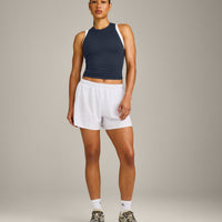 AirMove™ Lined Shorts 4" with Pocket New Branding | White