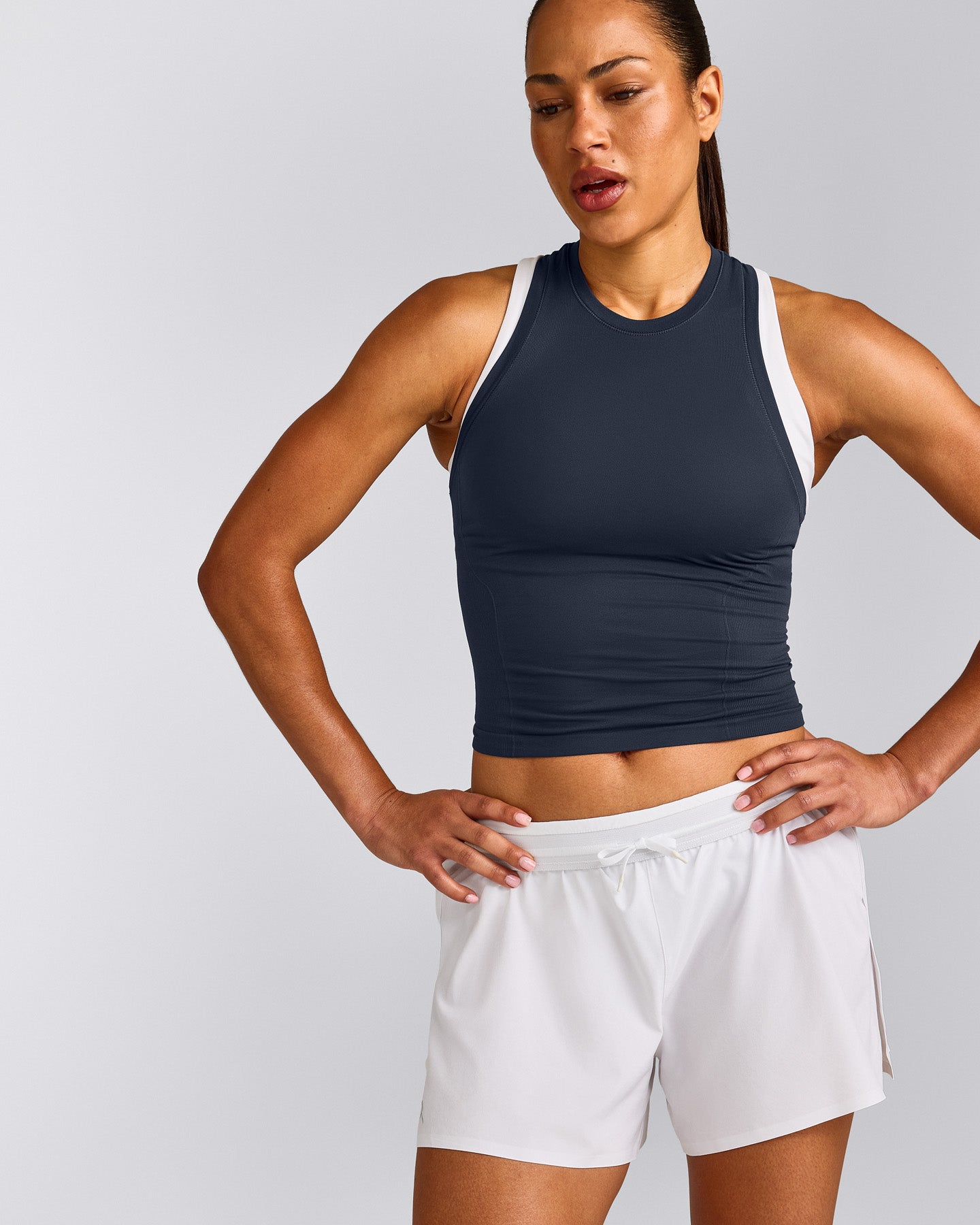 AirMove™ Lined Shorts 4" with Pocket | White
