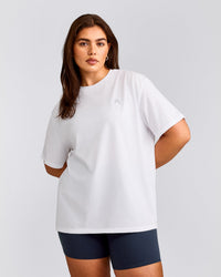 Classic Oversized Lightweight T-Shirt | White
