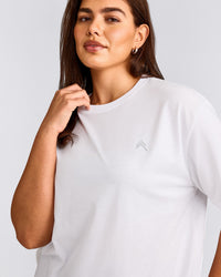 Classic Oversized Lightweight T-Shirt | White