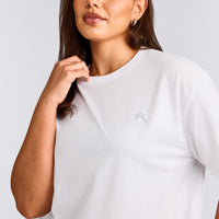 Classic Oversized Lightweight T-Shirt | White