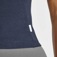 Cotton Fitted Vest | True Blue