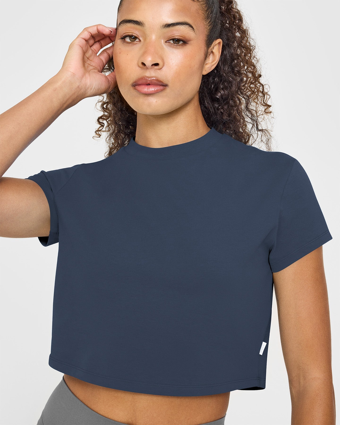 Cotton Relaxed T-Shirt | True Blue