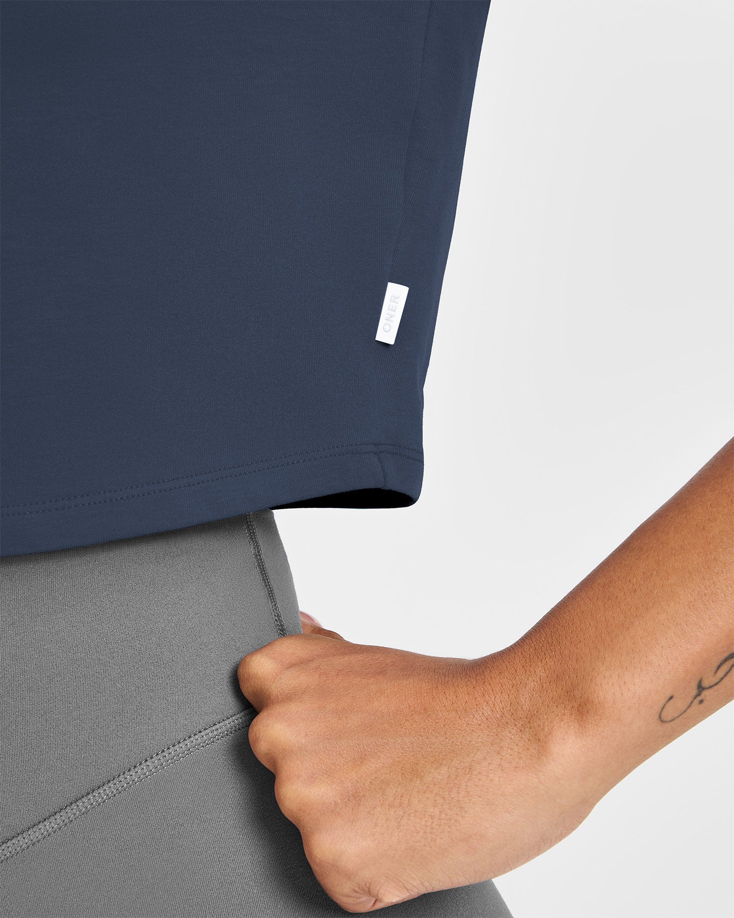 Cotton Relaxed T-Shirt | True Blue