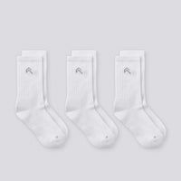 Crew Socks 3 Pack | White