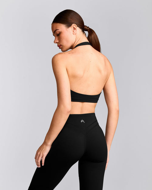 EasyLift™ Halter Bralette | Black