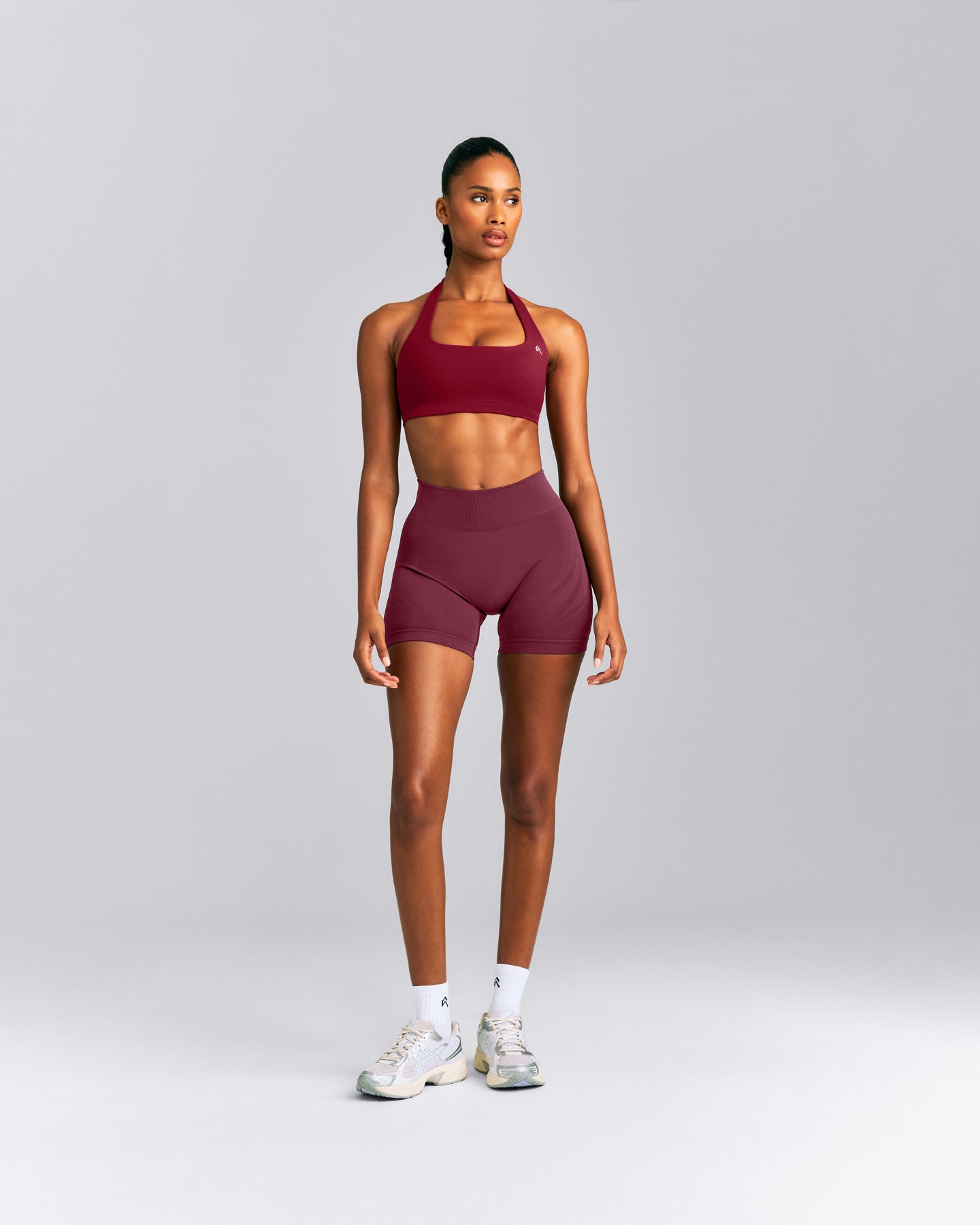 EasyLift™ Halter Bralette New Branding | Ruby Red