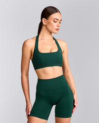 EasyLift™ Halter Bralette | Racing Green