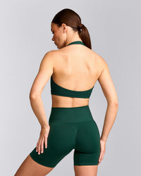 EasyLift™ Halter Bralette | Racing Green