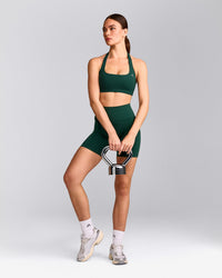 EasyLift™ Halter Bralette | Racing Green
