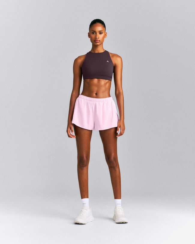EasyLift™ High Neck Sports Bra New Branding | Dark Umber Brown