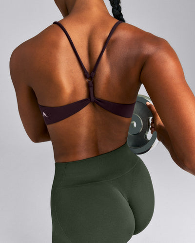 EasyLift™ Ultra Minimal Bralette New Branding | Dark Umber Brown