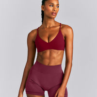 EasyLift™ Ultra Minimal Bralette New Branding | Ruby Red