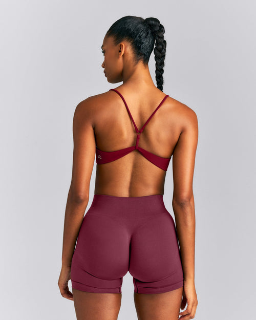 EasyLift™ Ultra Minimal Bralette | Ruby Red