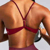 EasyLift™ Ultra Minimal Bralette New Branding | Ruby Red