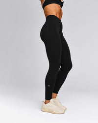 EffortlessLift™ Seamless High Rise Leggings New Branding | Black