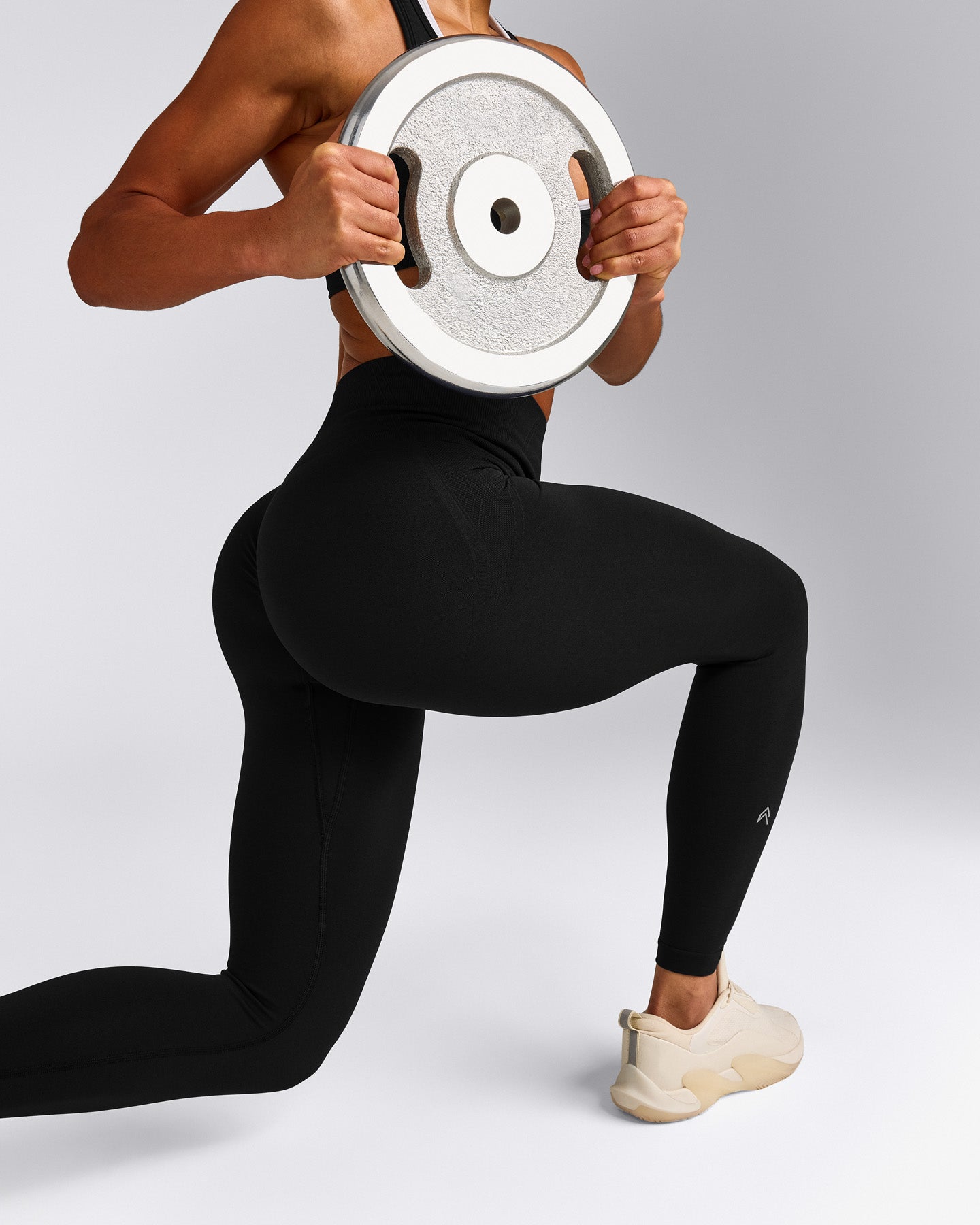 EffortlessLift™ Seamless High Rise Leggings New Branding | Black