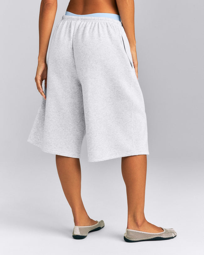 Foundations All Season Longline Shorts New Branding | Grey Marl