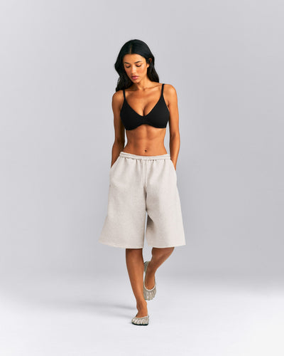 Foundations All Season Longline Shorts | Oat Marl