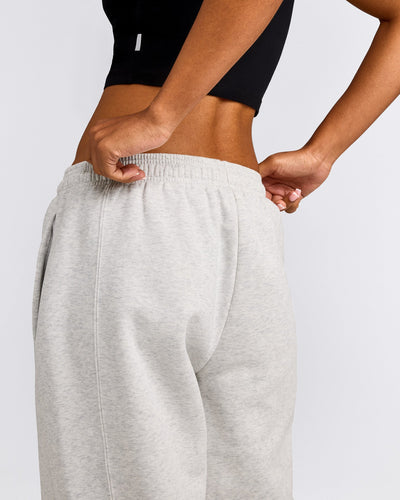 Foundations Cosy Joggers | Light Grey Marl