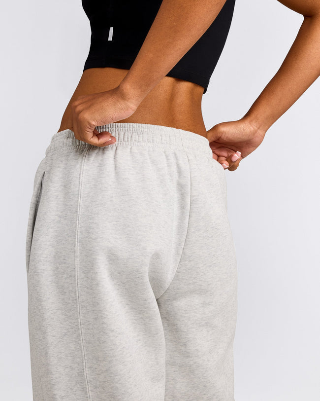 Foundations Cosy Joggers | Light Grey Marl