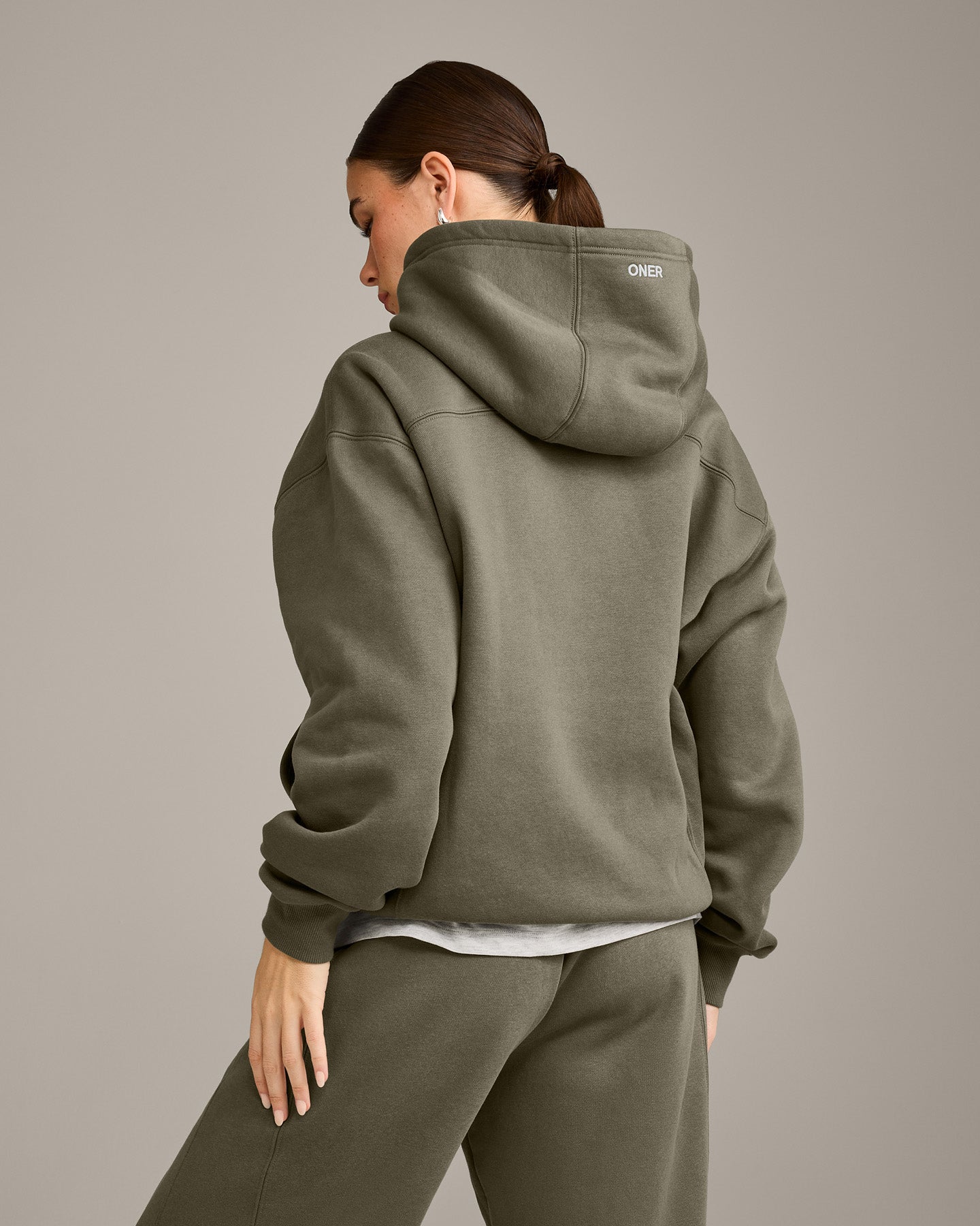 Foundations Cosy Hoodie | Alpine Green