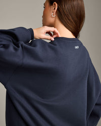 Foundations Cosy Oversized Sweatshirt | True Blue