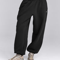 Foundations Cosy Oversized Joggers | Soft Black