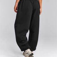 Foundations Cosy Oversized Joggers | Soft Black