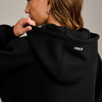 Foundations Cosy Oversized Hoodie | Black