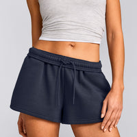Foundations Cosy Oversized Shorts | True Blue