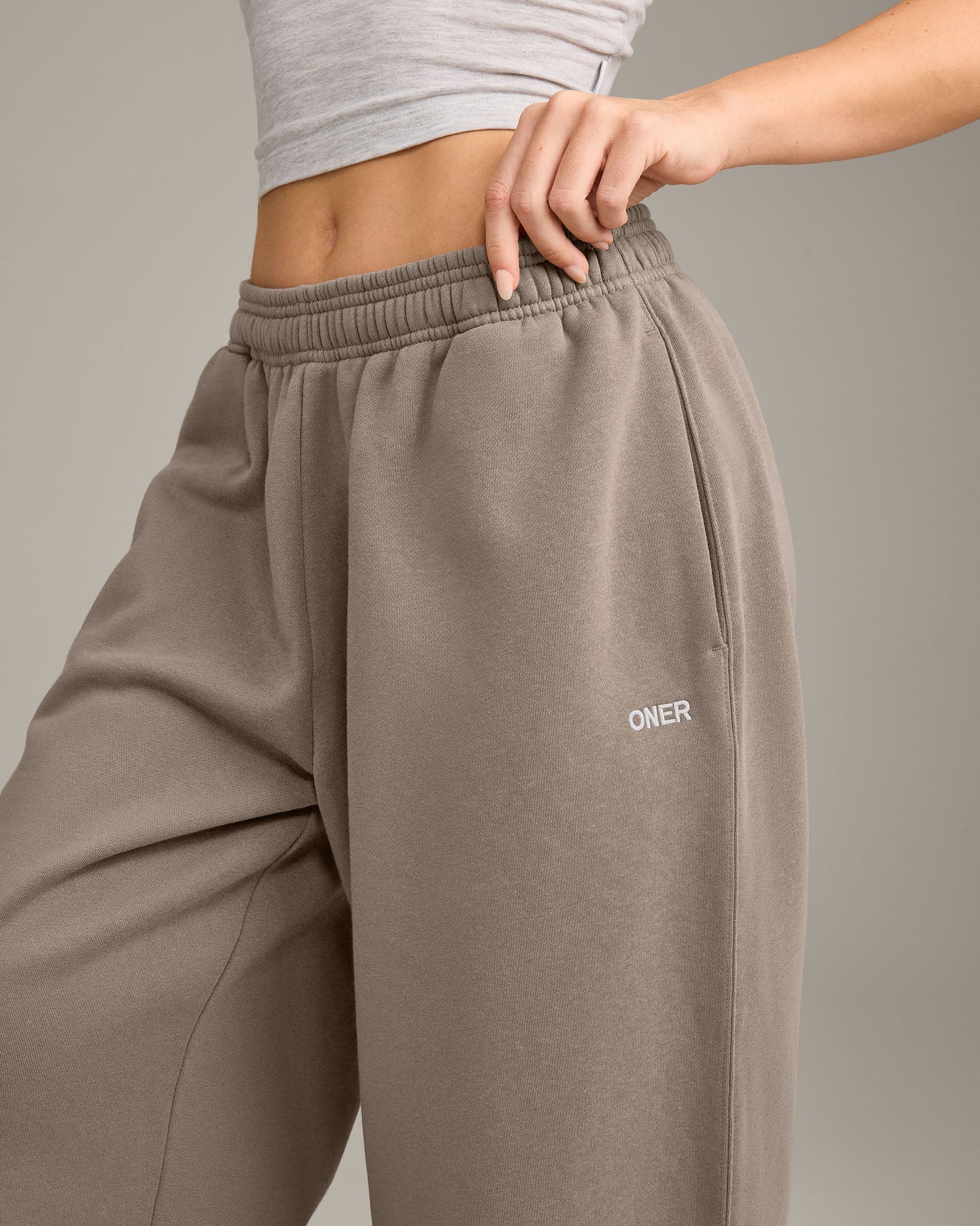 Foundations Cosy Oversized Straight Leg Joggers | Minky