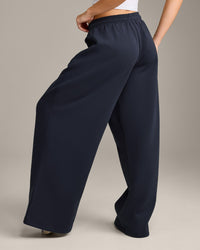 Foundations Cosy Oversized Straight Leg Joggers | True Blue