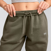 Foundations Cosy Straight Leg Joggers | Alpine Green