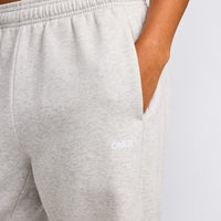 Foundations Cosy Straight Leg Joggers | Light Grey Marl