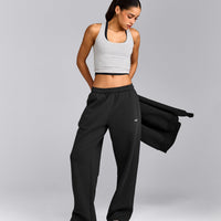 Foundations Cosy Straight Leg Joggers | Soft Black
