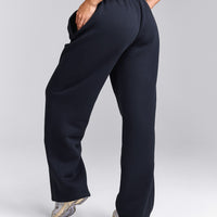 Foundations Cosy Straight Leg Joggers | True Blue