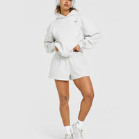 Foundations Hoodie | Light Grey Marl